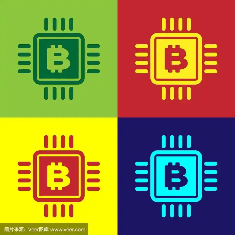 A view of a cryptocurrency mining farm, highlighting the dense arrangement of mining rigs and the overall scale of the operation.