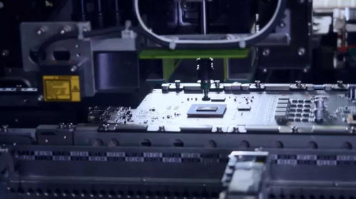 Image of rows of mining rigs humming away in a data center